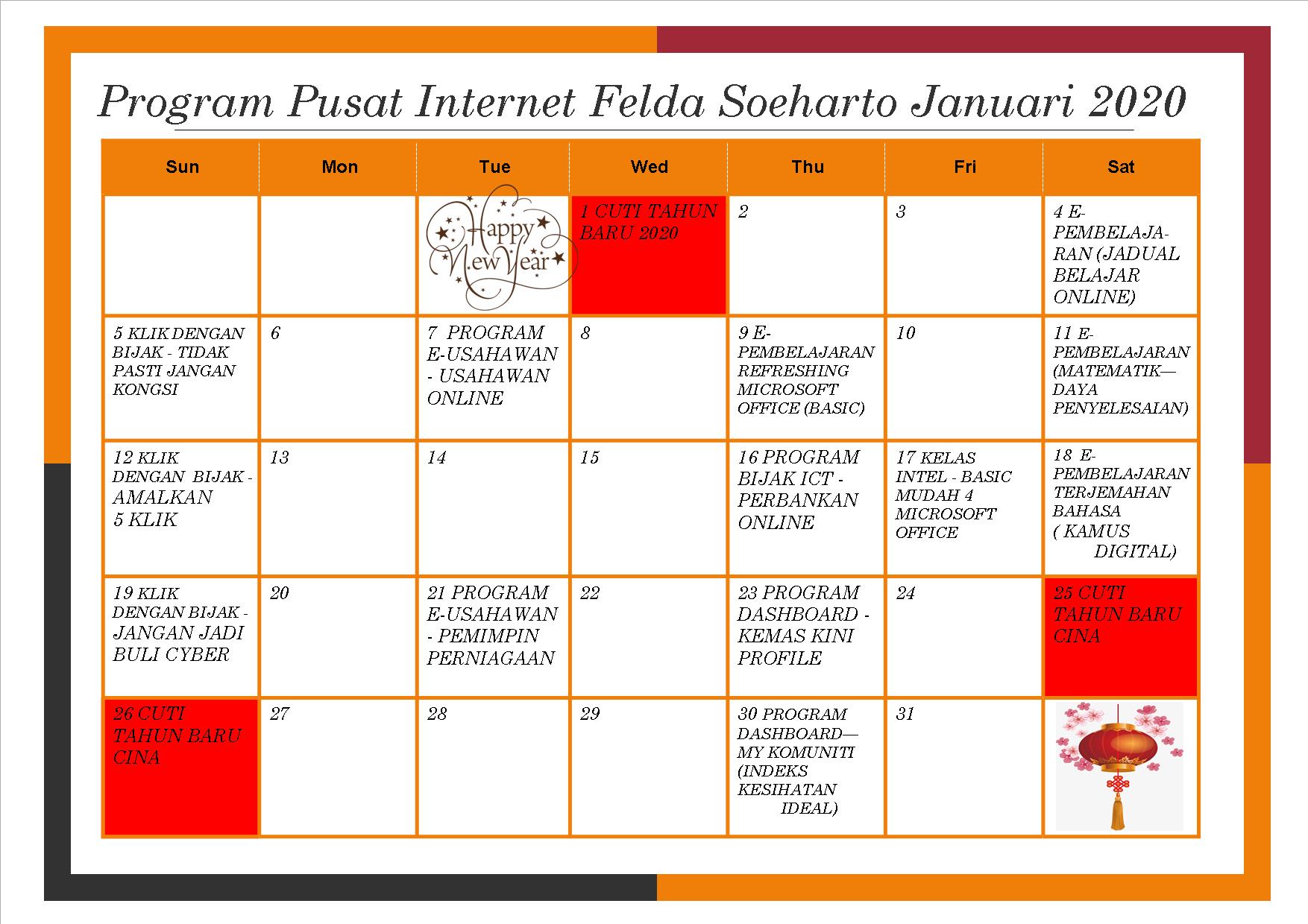 JADUAL JAN 2020