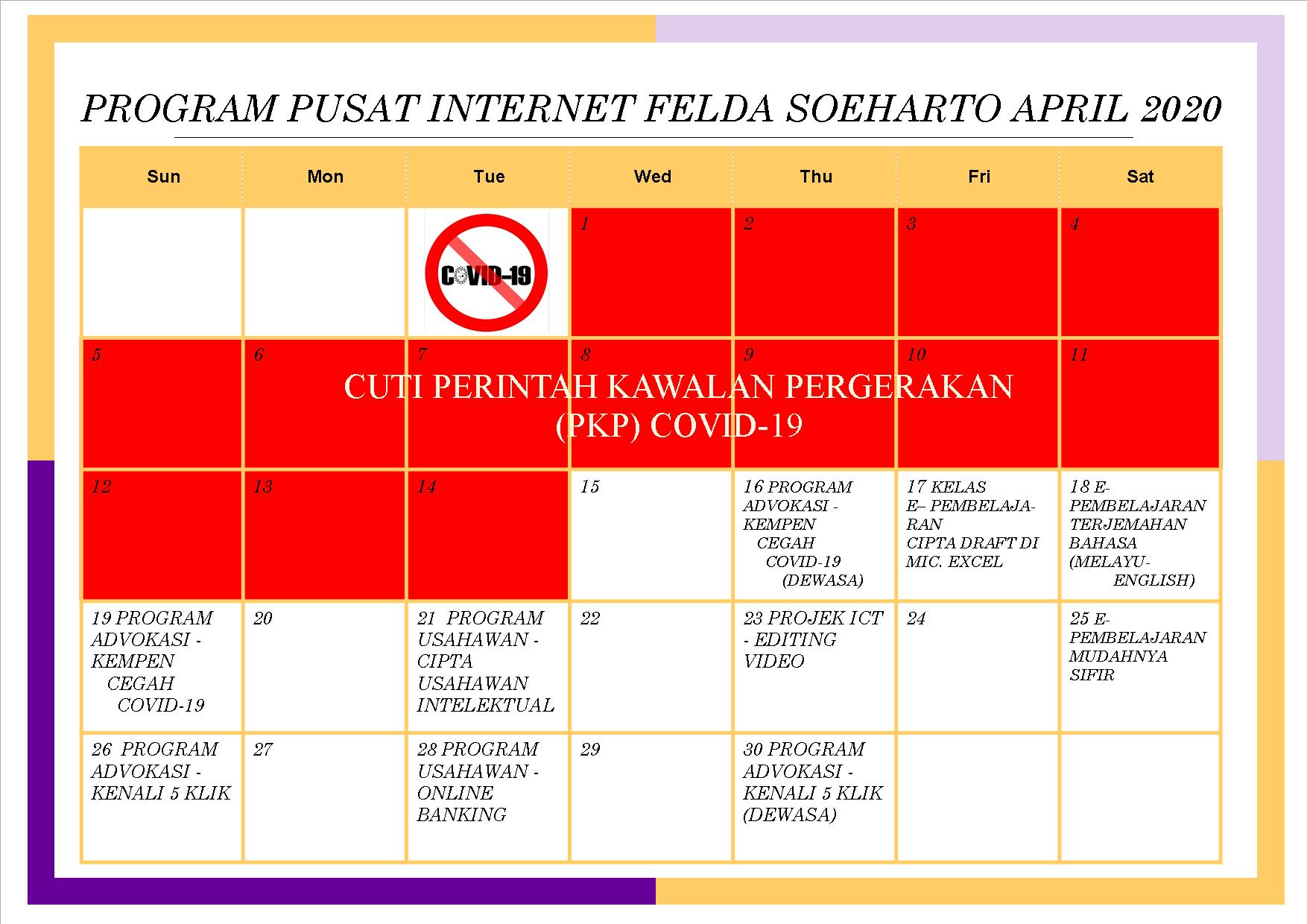 PROGRAM BULAN 4